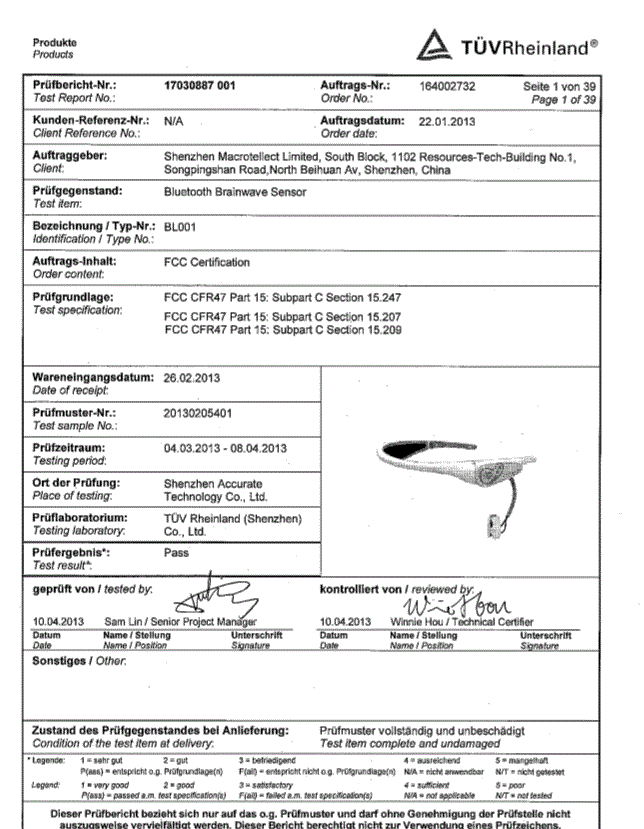 Verbatoria - Certificates